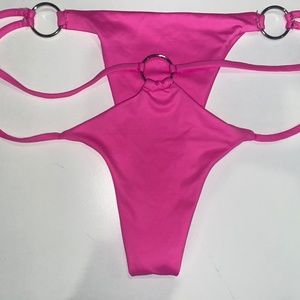 Hot Pink Frankies Bikinis Swimsuit